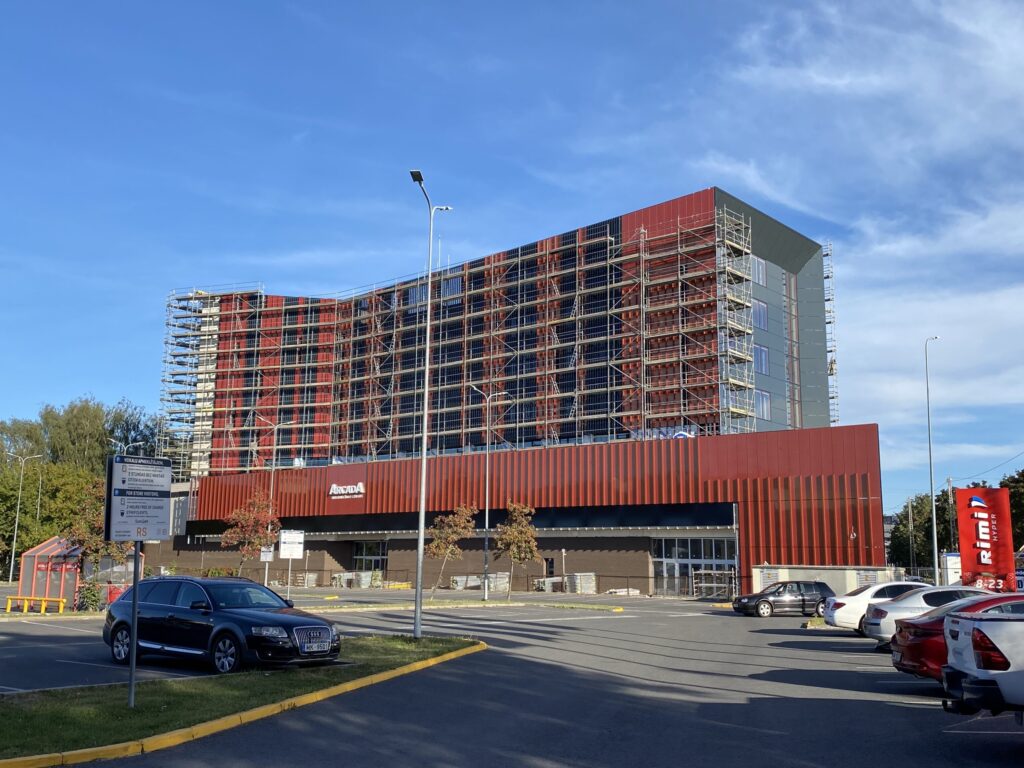 Arcada (Dzelzavas iela 45) - Office center - construction photos