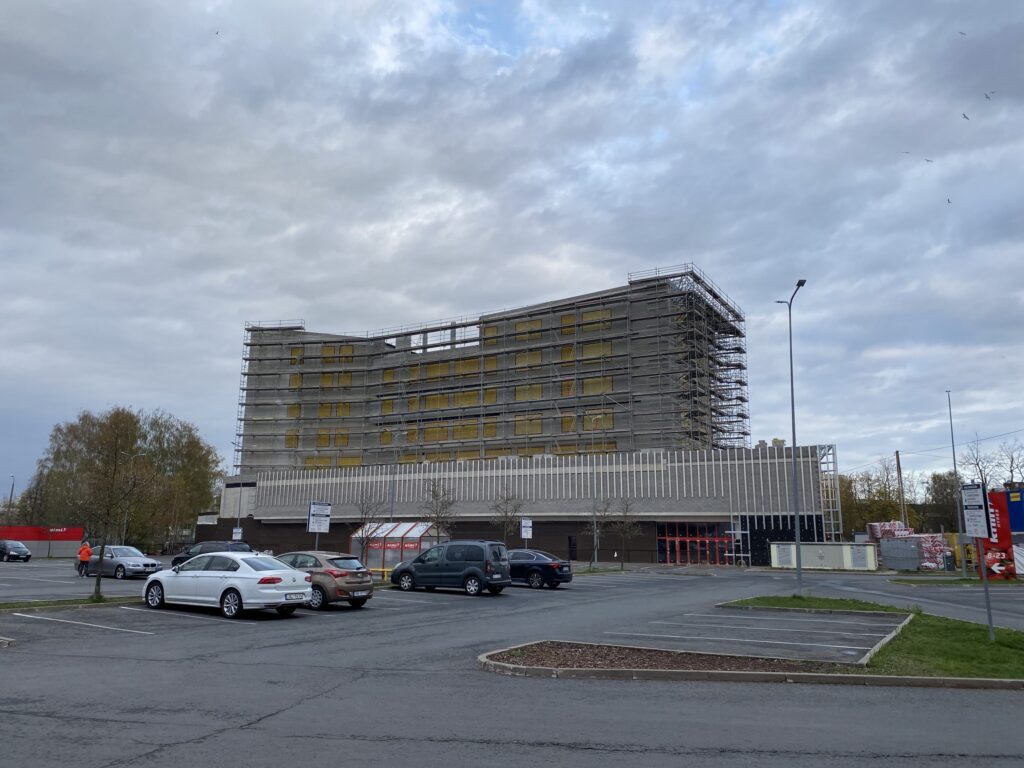 Arcada (Dzelzavas iela 45) - Office center - construction photos