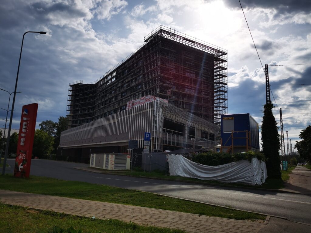 Arcada (Dzelzavas iela 45) - Office center - construction photos