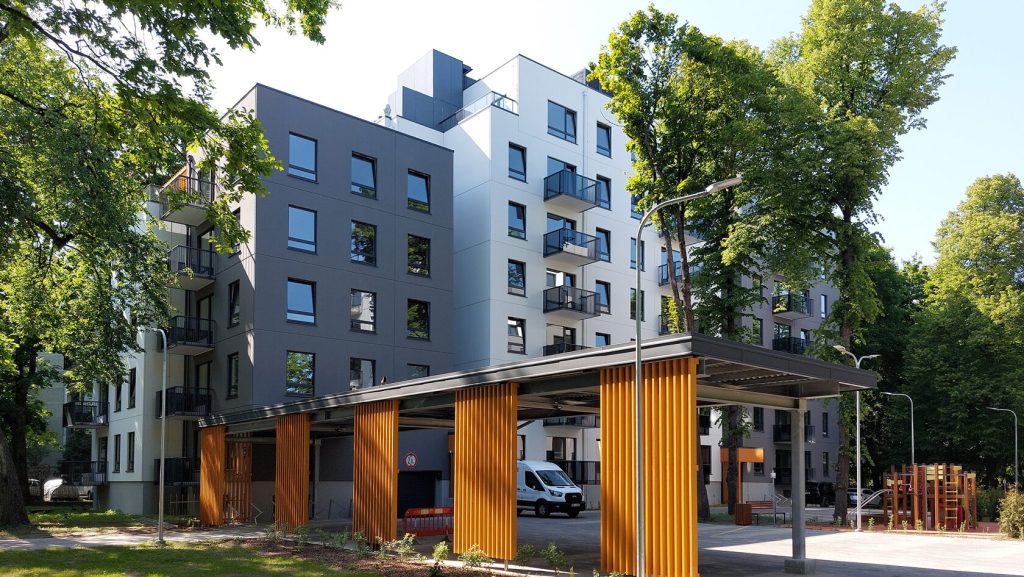 Kuldīgas Parks (Gregora iela 2A) - Multi apartment - construction photos