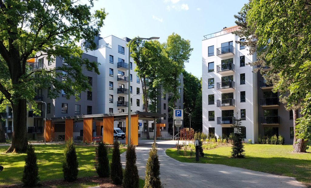 Kuldīgas Parks (Gregora iela 2A) - Multi apartment - construction photos