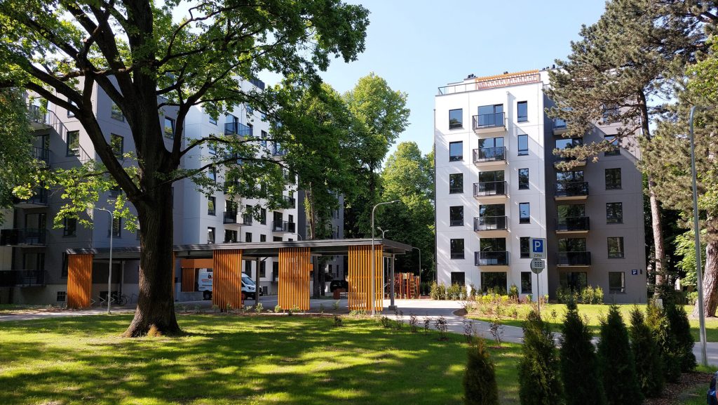 Kuldīgas Parks (Gregora iela 2A) - Multi apartment - construction photos