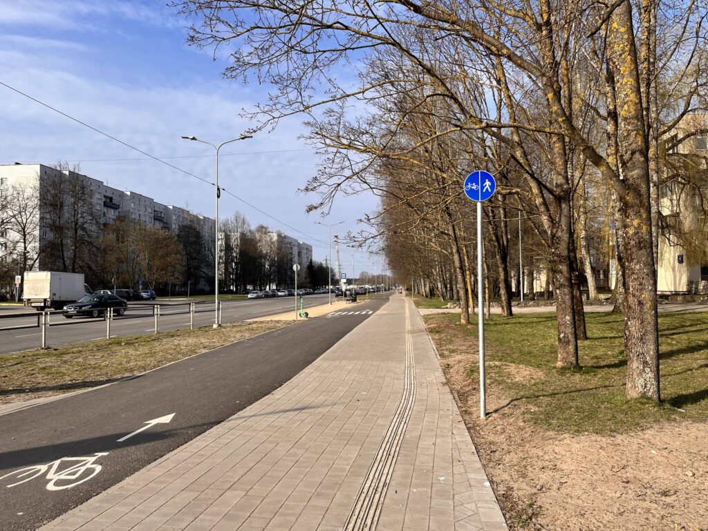Velosipēdu ceļš Imanta - Daugavgrīva (Kleistu iela, Mazā Kleistu iela, Lielā iela, Flotes iela, Lēpju iela) - Bike path - construction photos