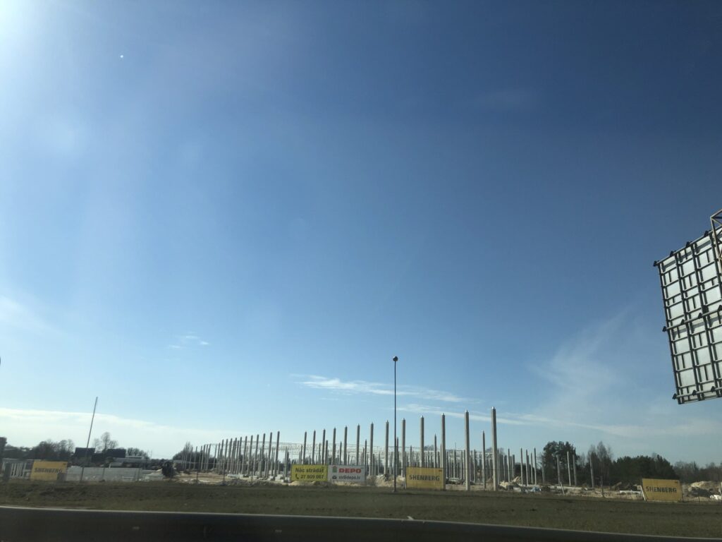 Depo Lielā iela 2 (Lielā iela 2, Mārupe) - Shopping center - construction photos