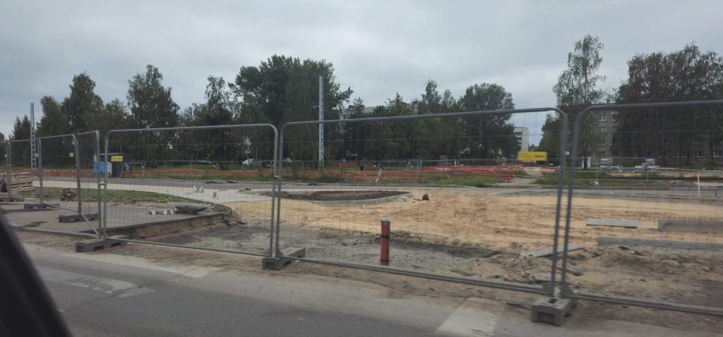 Stacija "Bolderāja" (Silikātu iela) - Bus terminal, Train station - construction photos