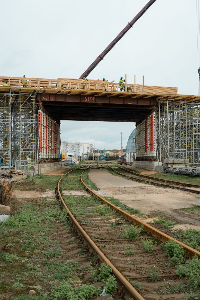 Satiksmes pārvads Tvaika iela - Kundziņsala (Tvaika iela) - Bridge - construction photos