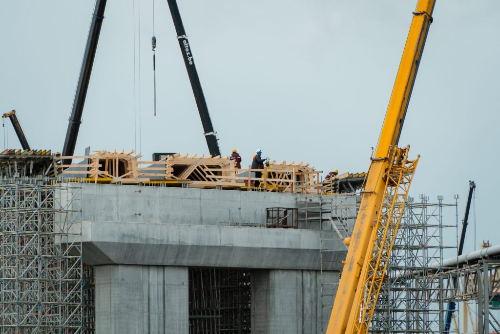 Satiksmes pārvads Tvaika iela - Kundziņsala (Tvaika iela) - Bridge - construction photos