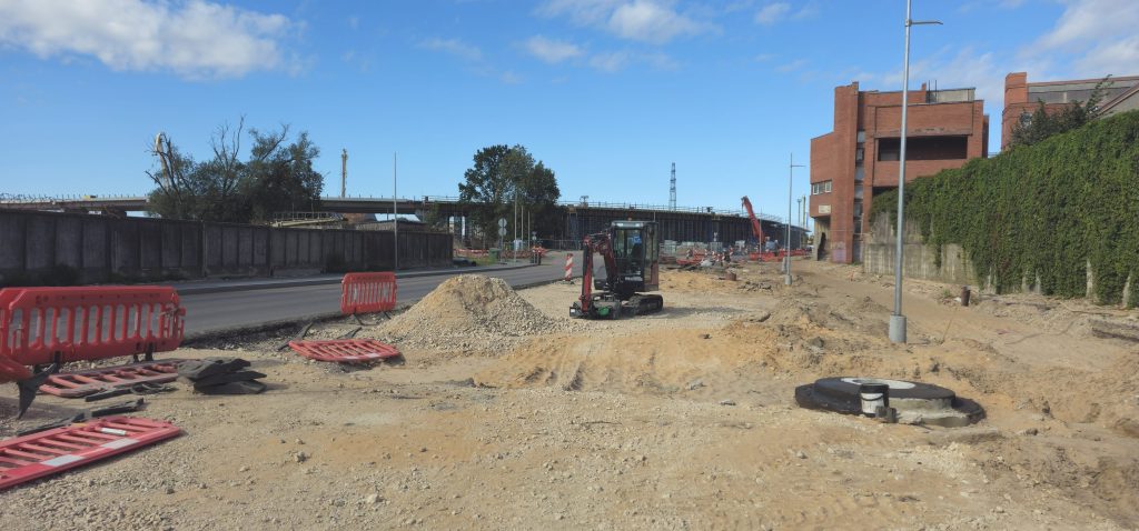 Satiksmes pārvads Tvaika iela - Kundziņsala (Tvaika iela) - Bridge - construction photos