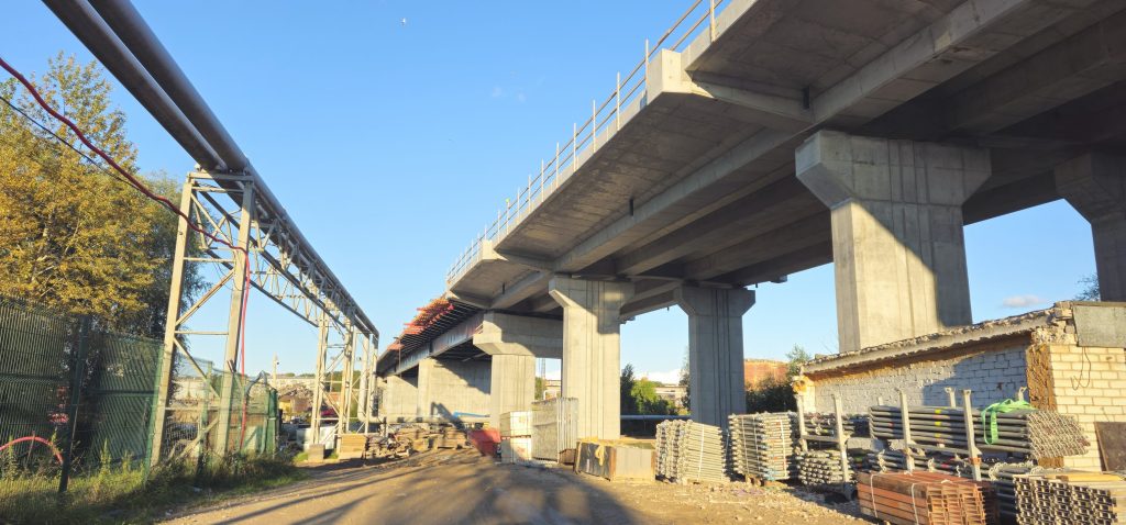 Satiksmes pārvads Tvaika iela - Kundziņsala (Tvaika iela) - Bridge - construction photos