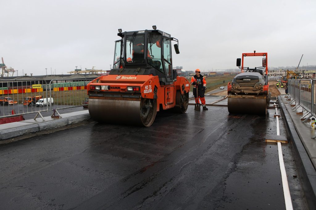 Satiksmes pārvads Tvaika iela - Kundziņsala (Tvaika iela) - Bridge - construction photos