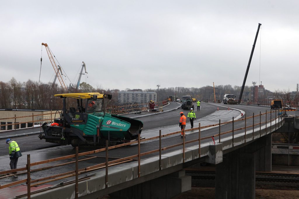 Satiksmes pārvads Tvaika iela - Kundziņsala (Tvaika iela) - Bridge - construction photos