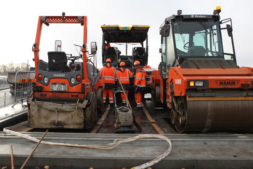 Satiksmes pārvads Tvaika iela - Kundziņsala (Tvaika iela) - Bridge - construction photos