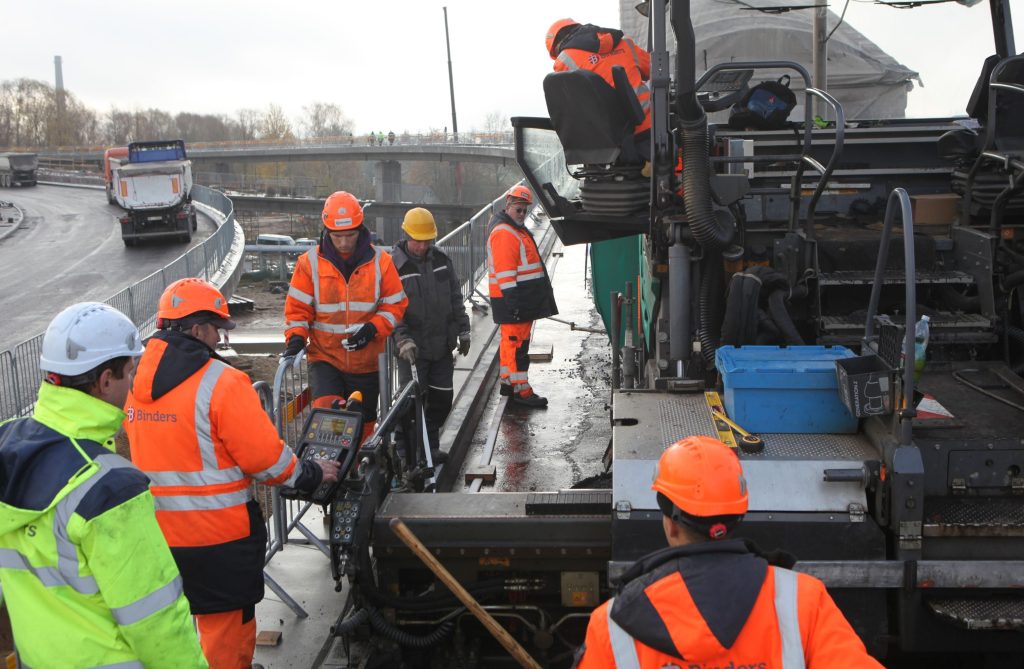 Satiksmes pārvads Tvaika iela - Kundziņsala (Tvaika iela) - Bridge - construction photos