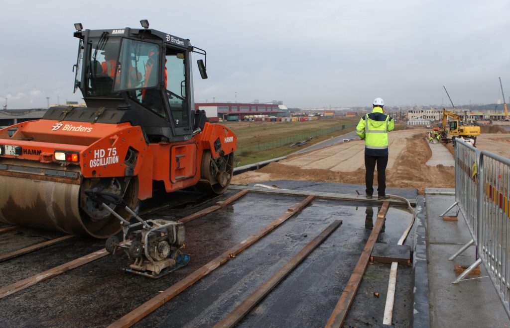 Satiksmes pārvads Tvaika iela - Kundziņsala (Tvaika iela) - Bridge - construction photos