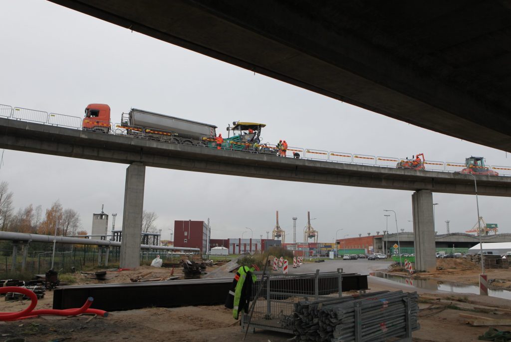 Satiksmes pārvads Tvaika iela - Kundziņsala (Tvaika iela) - Bridge - construction photos