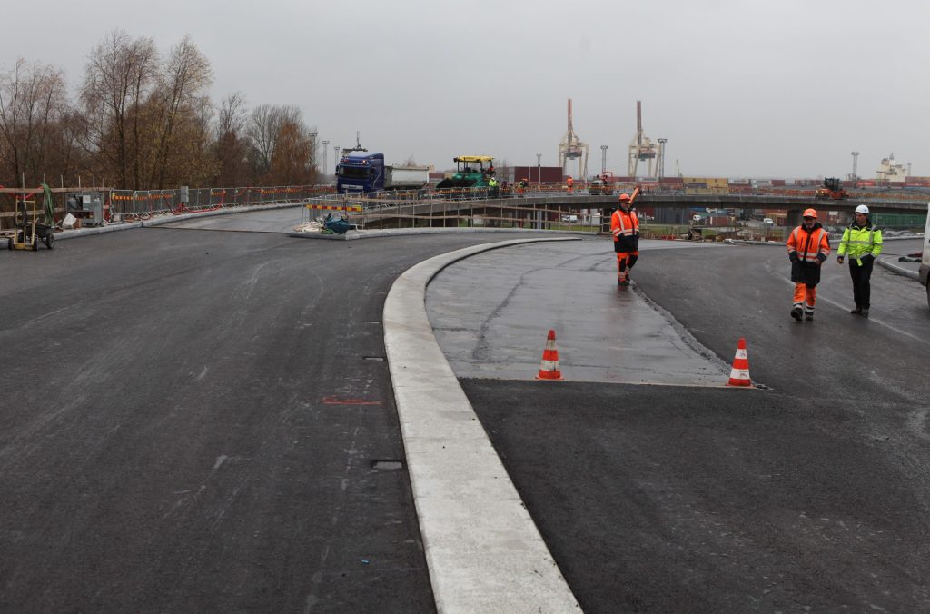 Satiksmes pārvads Tvaika iela - Kundziņsala (Tvaika iela) - Bridge - construction photos