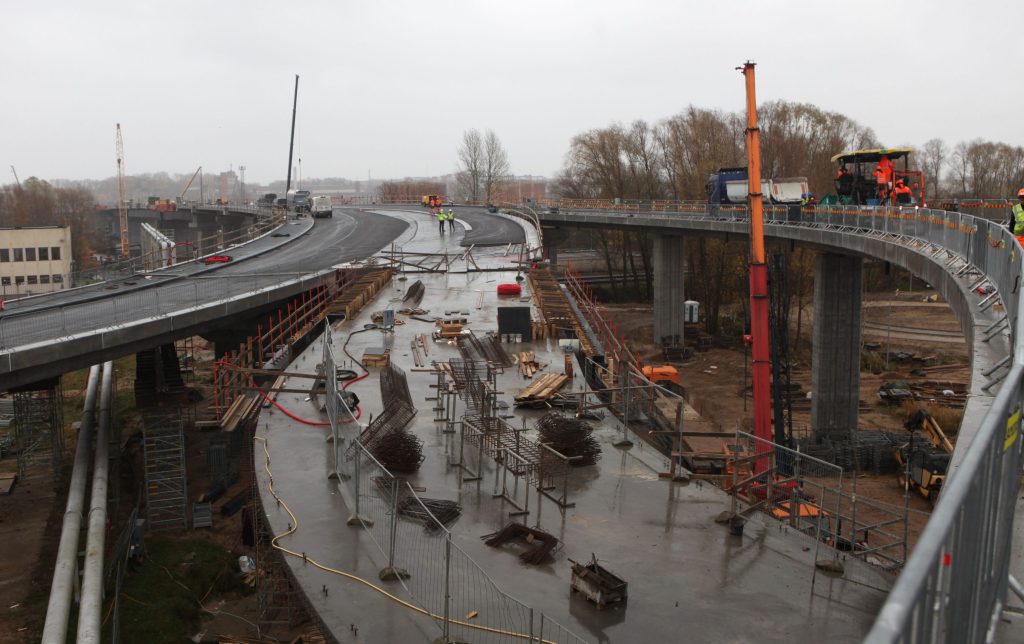 Satiksmes pārvads Tvaika iela - Kundziņsala (Tvaika iela) - Bridge - construction photos