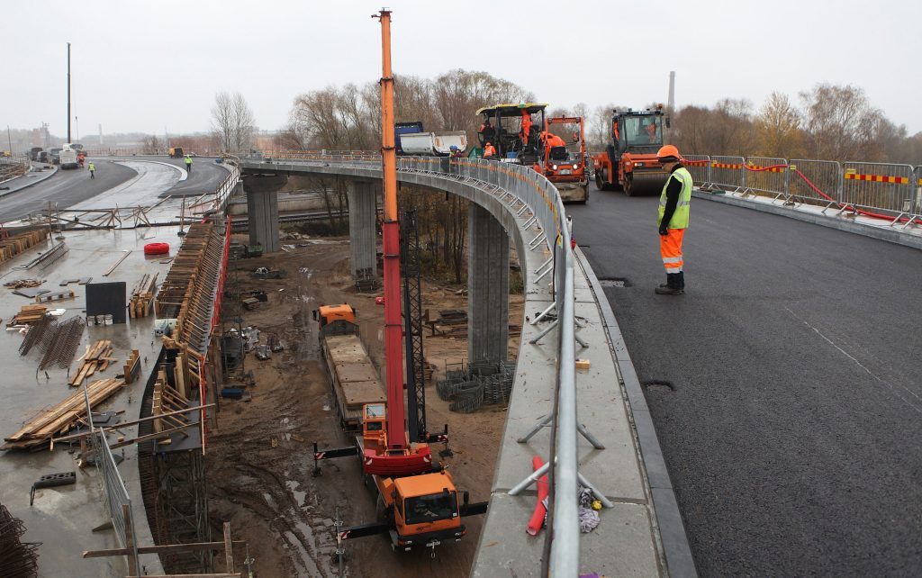 Satiksmes pārvads Tvaika iela - Kundziņsala (Tvaika iela) - Bridge - construction photos