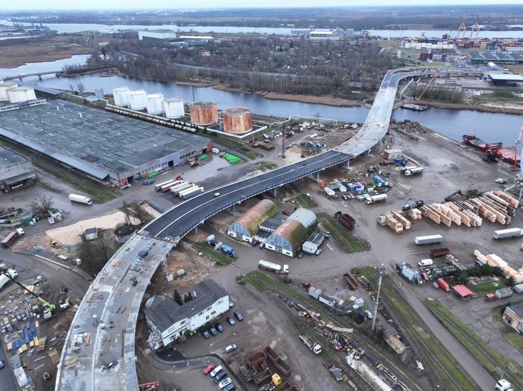 Satiksmes pārvads Tvaika iela - Kundziņsala (Tvaika iela) - Bridge - construction photos