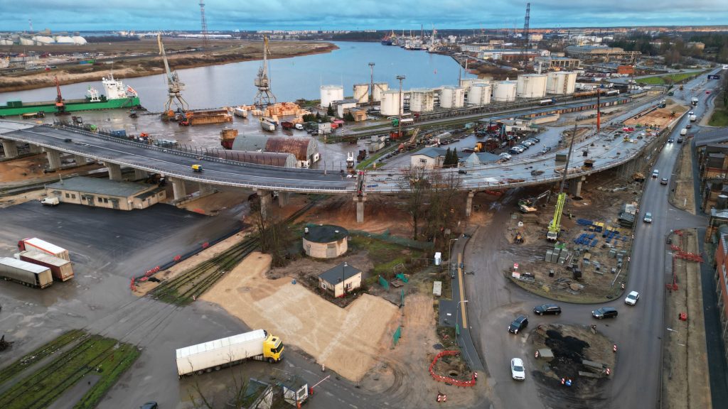 Satiksmes pārvads Tvaika iela - Kundziņsala (Tvaika iela) - Bridge - construction photos