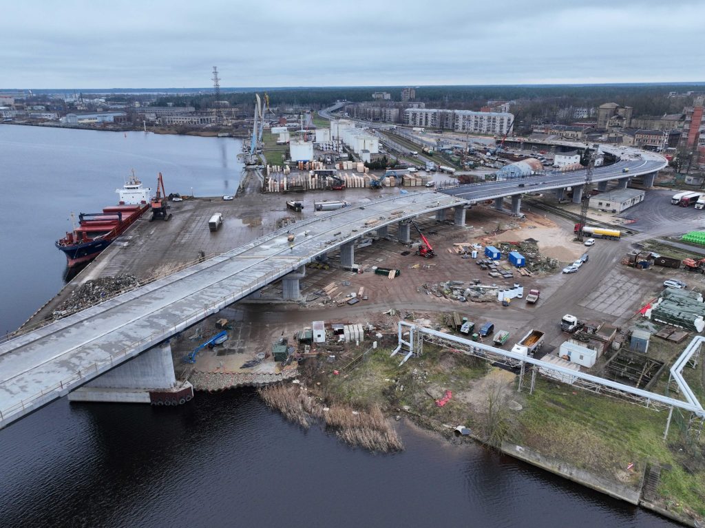 Satiksmes pārvads Tvaika iela - Kundziņsala (Tvaika iela) - Bridge - construction photos