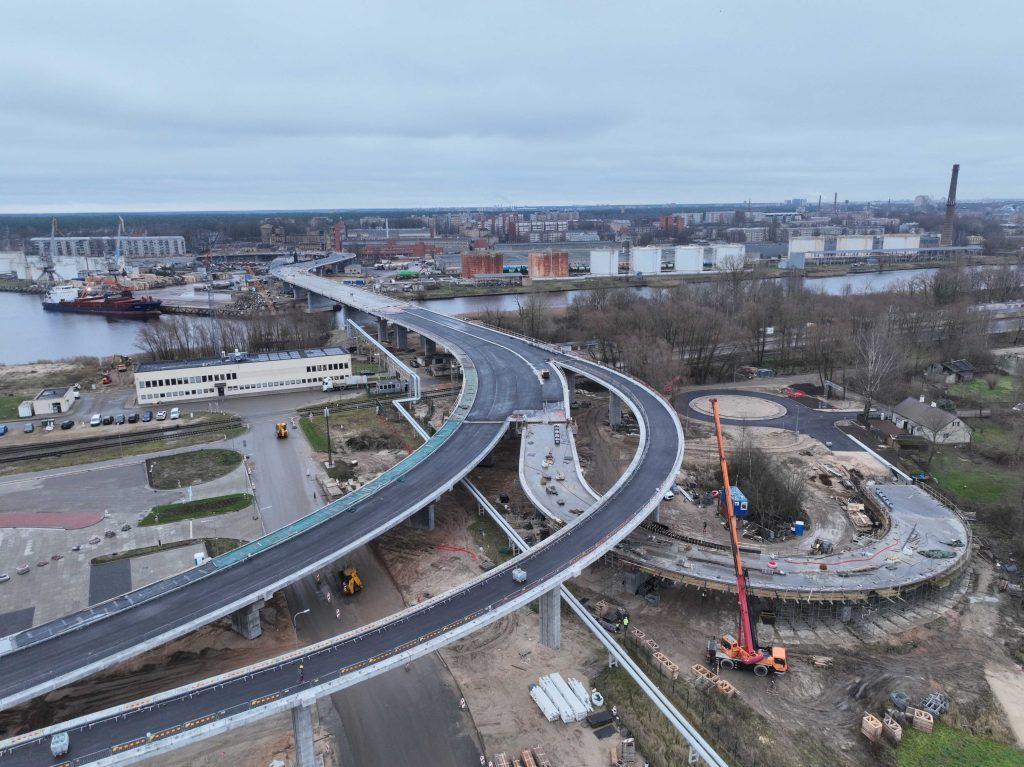 Satiksmes pārvads Tvaika iela - Kundziņsala (Tvaika iela) - Bridge - construction photos