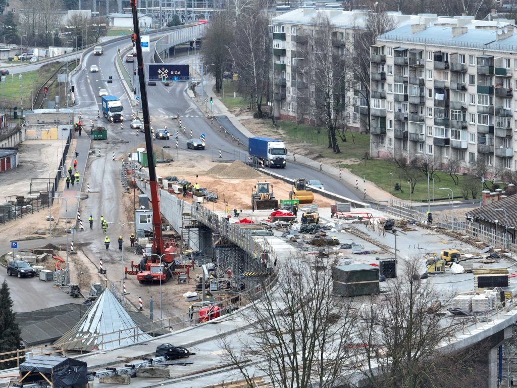 Satiksmes pārvads Tvaika iela - Kundziņsala (Tvaika iela) - Bridge - construction photos