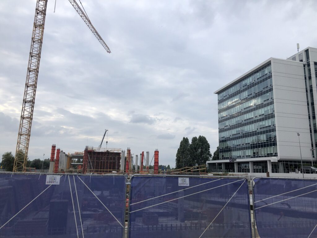 Elemental Business Centre (Skanstes iela 25) - Office center - construction photos