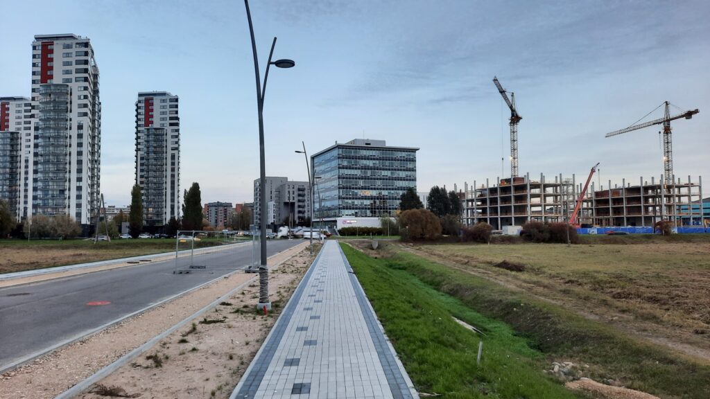 Elemental Business Centre (Skanstes iela 25) - Office center - construction photos