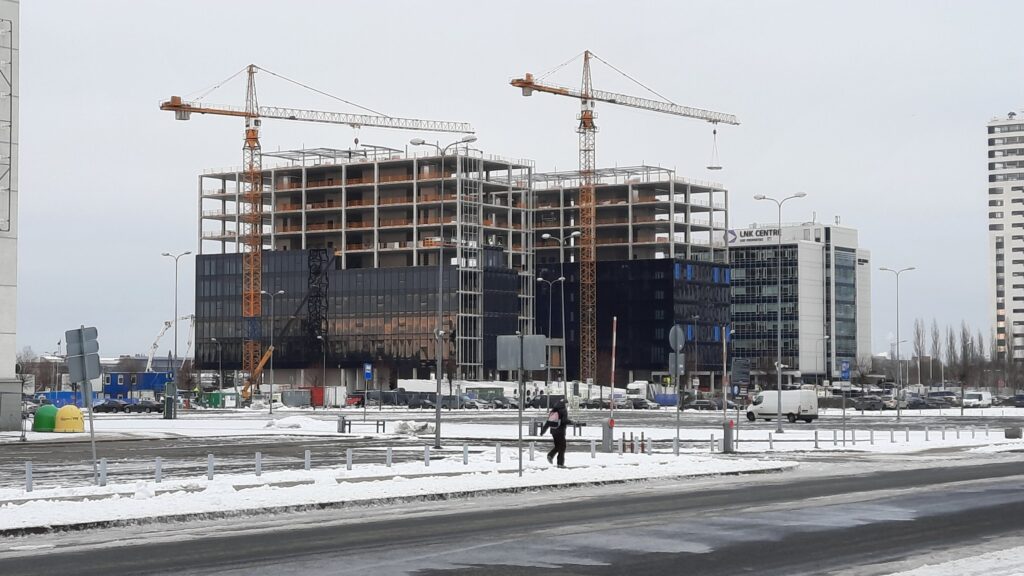 Elemental Business Centre (Skanstes iela 25) - Office center - construction photos