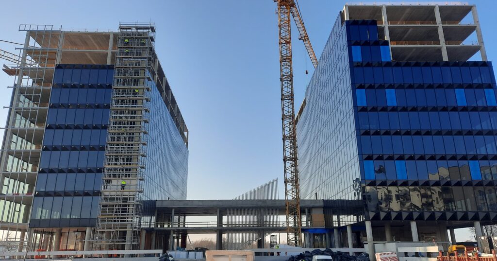 Elemental Business Centre (Skanstes iela 25) - Office center - construction photos