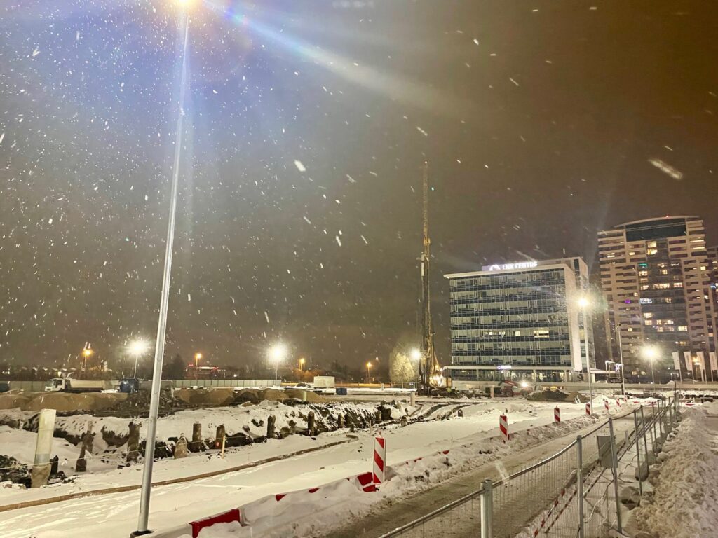 Elemental Business Centre (Skanstes iela 25) - Office center - construction photos