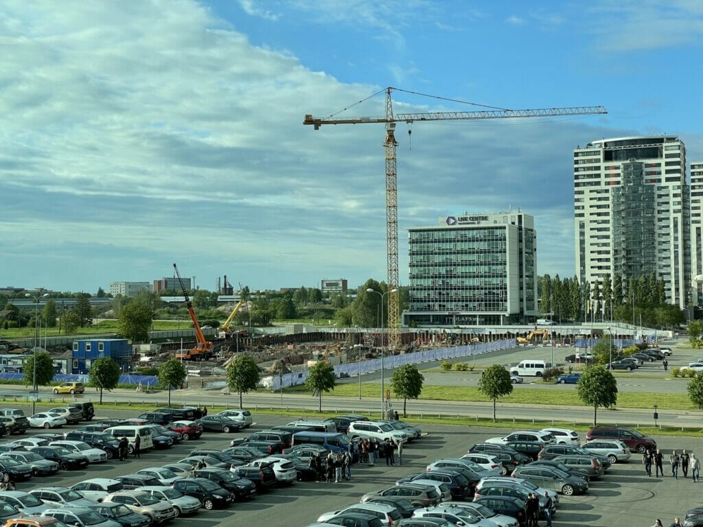Elemental Business Centre (Skanstes iela 25) - Office center - construction photos