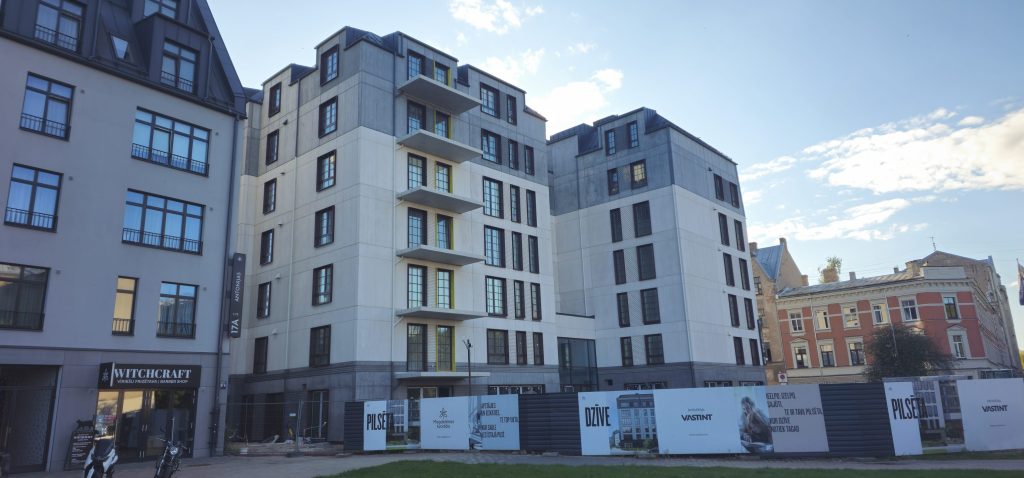 Magdelēnas kvartāls 3. kārta - Strēlnieku iela 4C (Strēlnieku iela 4C) - Daugiabutis, Kita komercija - statybų nuotraukos