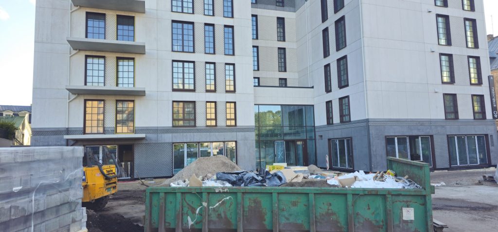 Magdelēnas kvartāls 3. kārta - Strēlnieku iela 4C (Strēlnieku iela 4C) - Daugiabutis, Kita komercija - statybų nuotraukos