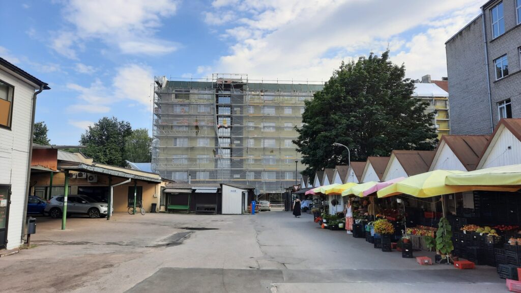 Lumi mājas - Tērbatas 72 (Tērbatas iela 72) - Daugiabutis - statybų nuotraukos