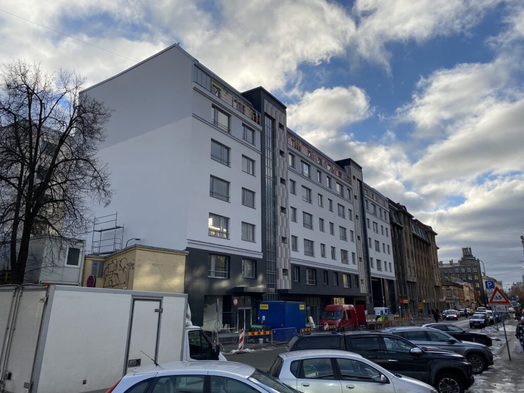 Lumi mājas - Tērbatas 72 (Tērbatas iela 72) - Daugiabutis - statybų nuotraukos