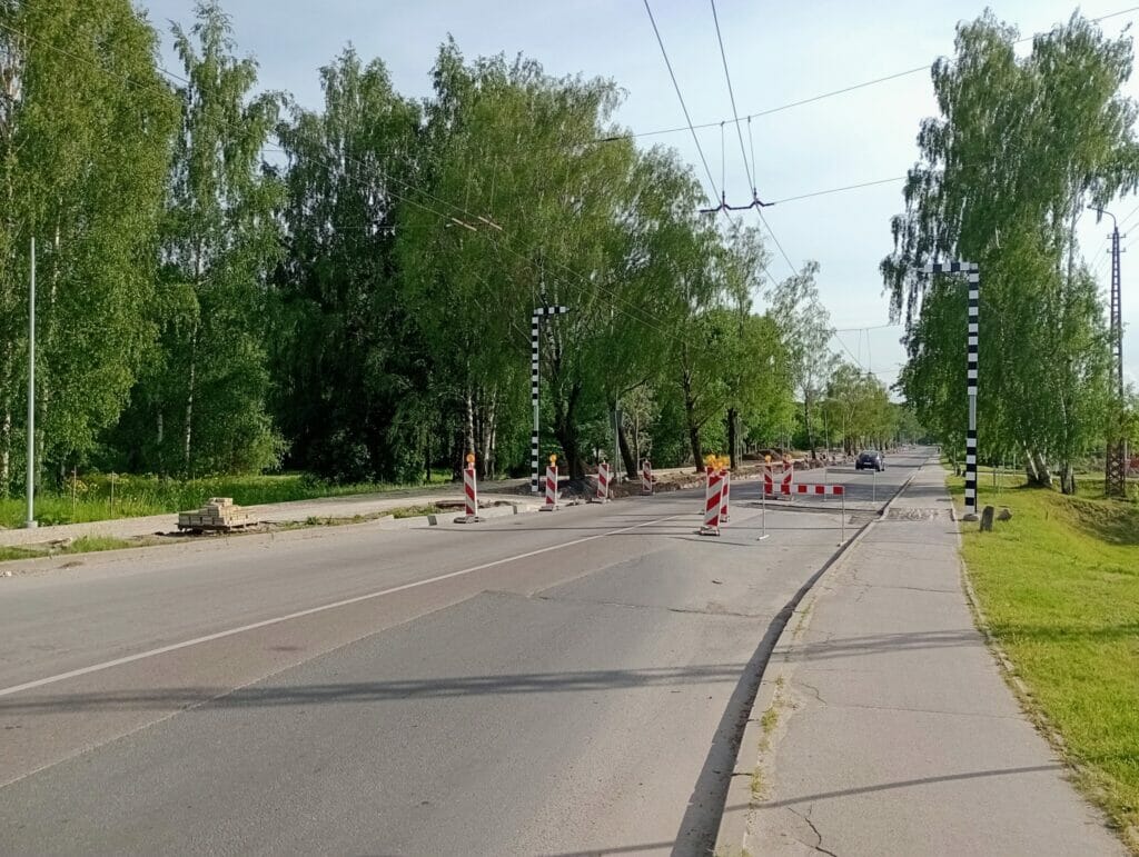 Velosipēdu ceļš Centrs - Ziepniekkalns (Akmeņu iela, Vienības gatve, Telts iela, Valdeķu iela) - Bike path - construction photos
