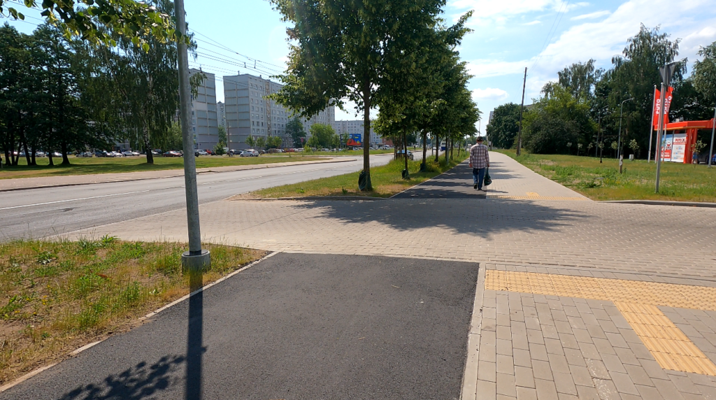 Velosipēdu ceļš Centrs - Ziepniekkalns (Akmeņu iela, Vienības gatve, Telts iela, Valdeķu iela) - Bike path - construction photos