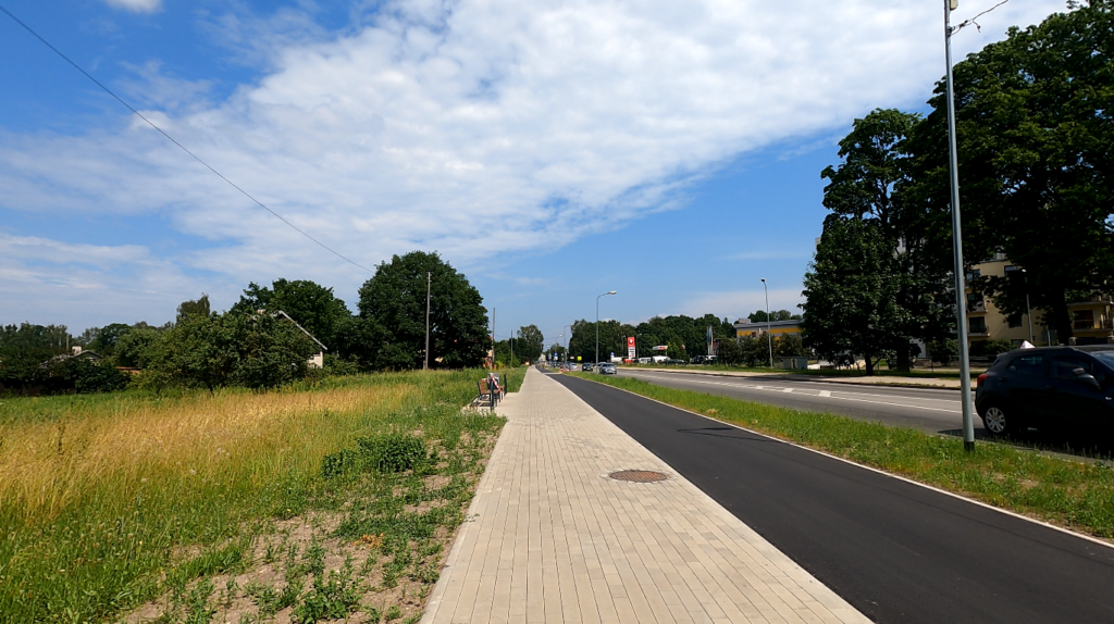 Velosipēdu ceļš Centrs - Ziepniekkalns (Akmeņu iela, Vienības gatve, Telts iela, Valdeķu iela) - Bike path - construction photos