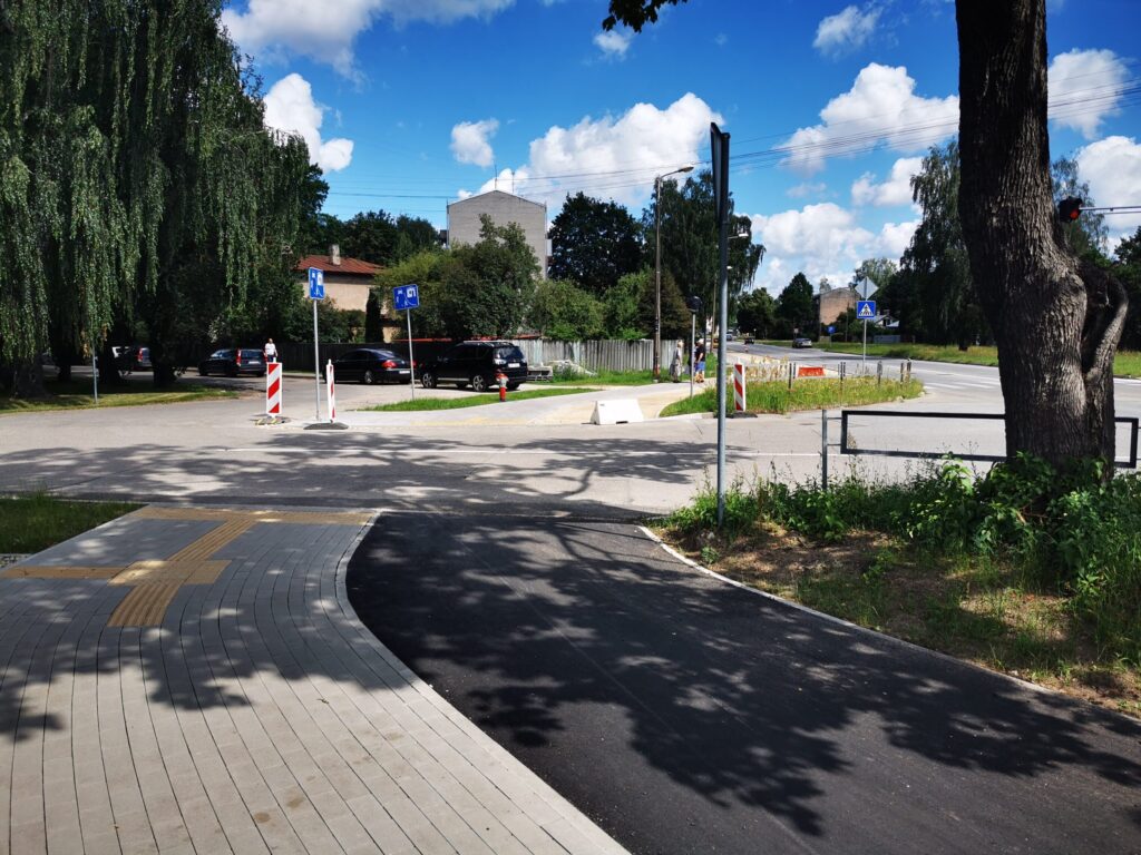 Velosipēdu ceļš Centrs - Ziepniekkalns (Akmeņu iela, Vienības gatve, Telts iela, Valdeķu iela) - Bike path - construction photos