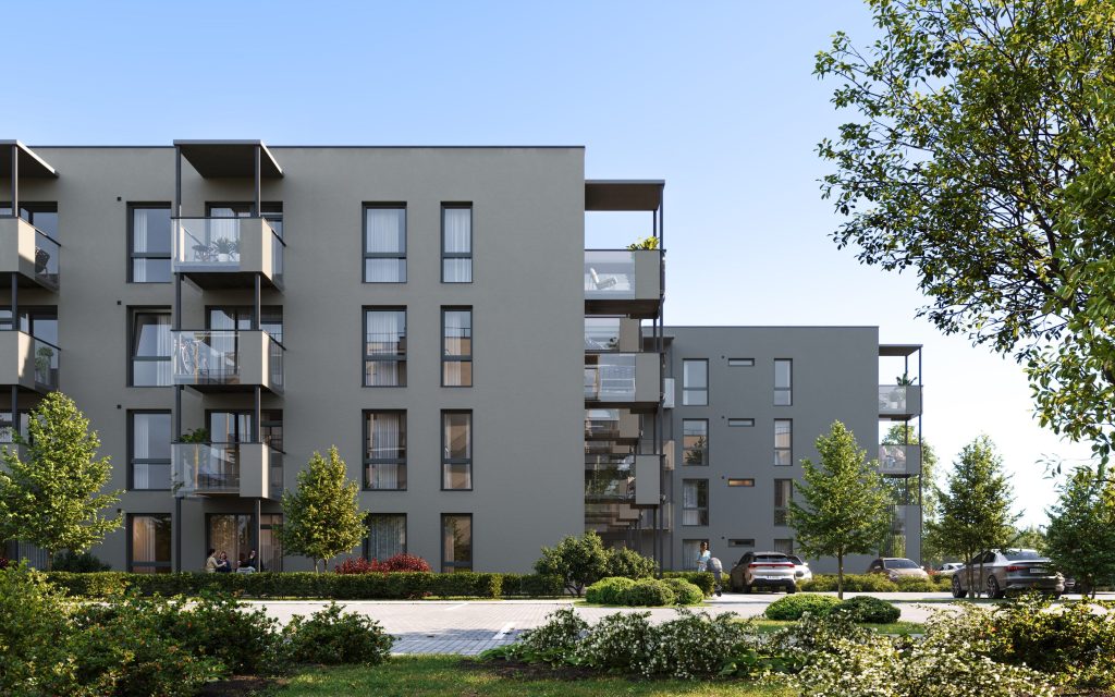 Elzė 1 etapas (Duburio g. 10) - Multi apartment - visualization