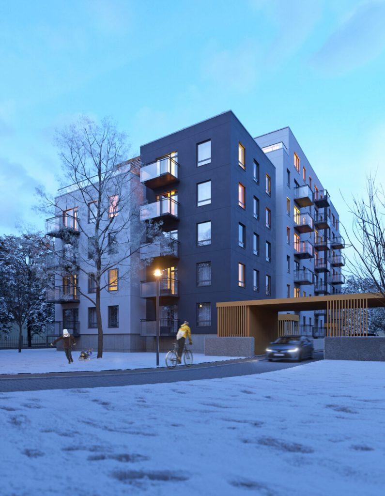 Kuldīgas Parks (Gregora iela 2A) - Multi apartment - visualization