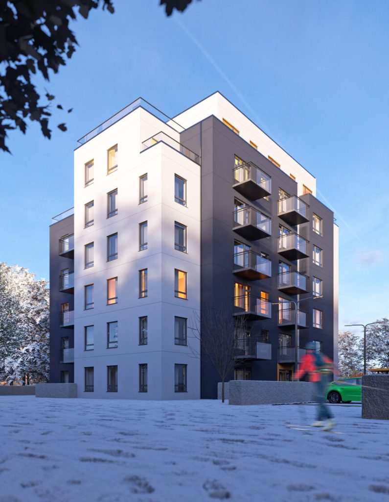 Kuldīgas Parks (Gregora iela 2A) - Multi apartment - visualization