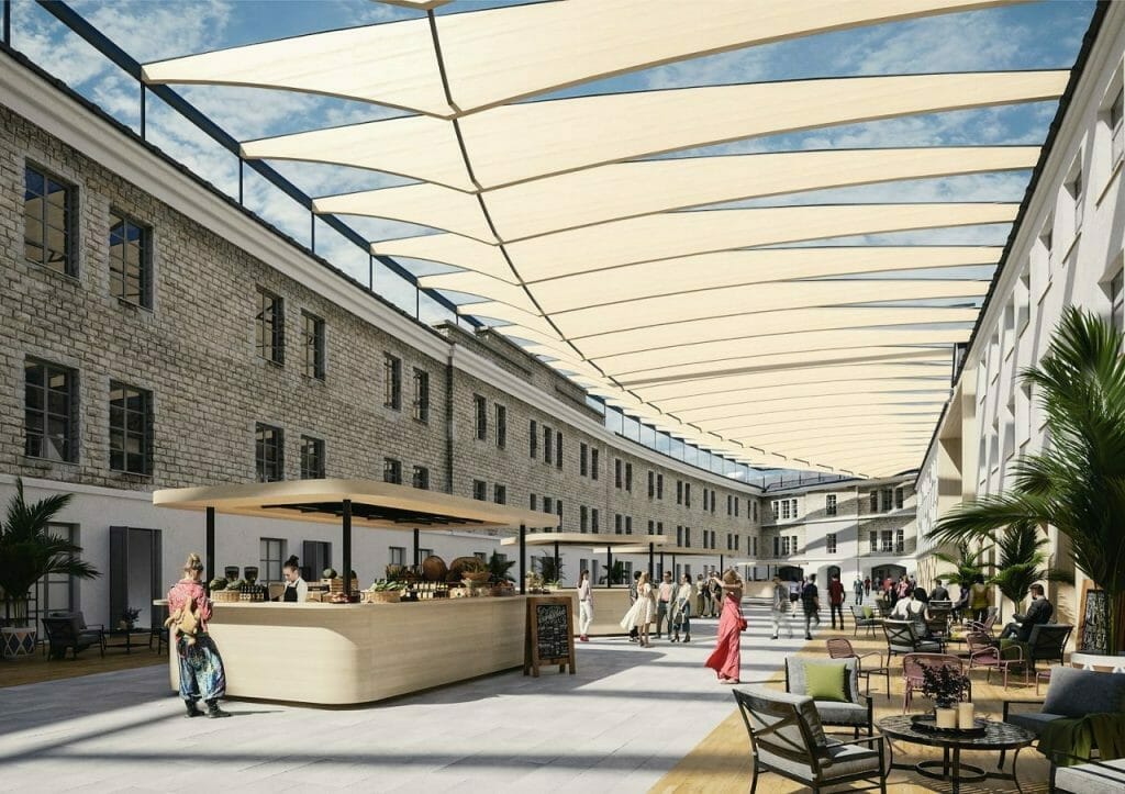 Patarei merekindlus (Kalaranna 28, 30, 32) - Food services, Hotel, Museum, Non-food store, Office center, Other commercial - visualization