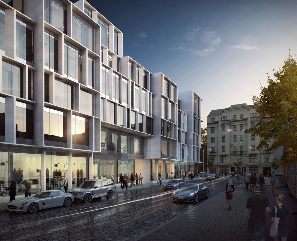 Krišjāņa Valdemāra iela 47 (Krišjāņa Valdemāra iela 47) - Office center - visualization