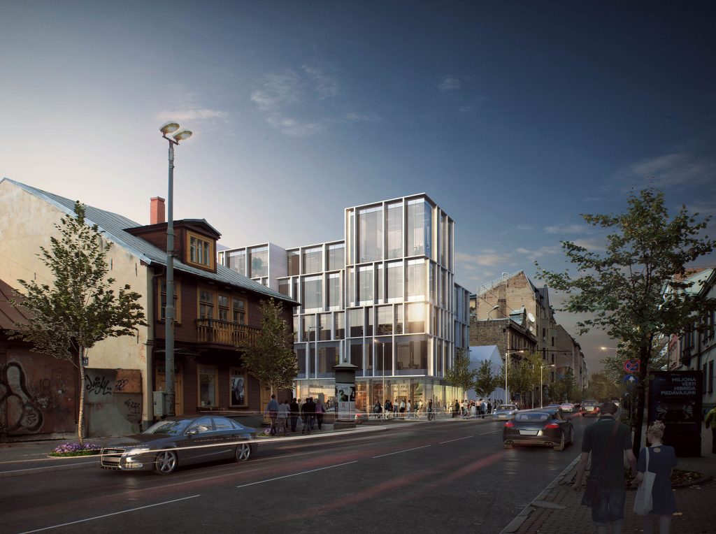 Krišjāņa Valdemāra iela 47 (Krišjāņa Valdemāra iela 47) - Office center - visualization