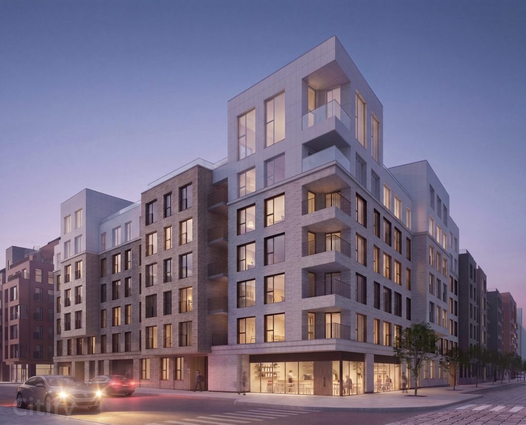 Tērbatas dārzs 2. kārta - Krišjāņa Barona iela 75 (Krišjāņa Barona iela 75) - Multi apartment - visualization