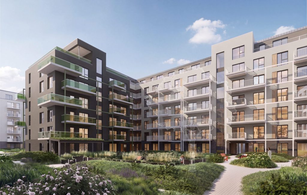 Tērbatas dārzs 2. kārta - Krišjāņa Barona iela 75 (Krišjāņa Barona iela 75) - Multi apartment - visualization