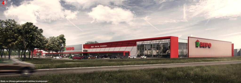 Depo Lielā iela 2 (Lielā iela 2, Mārupe) - Shopping center - visualization